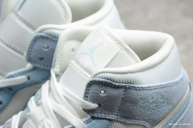 Rep Textures DA4666-100 Mid Blue Mixed Air Jordan 1 0819